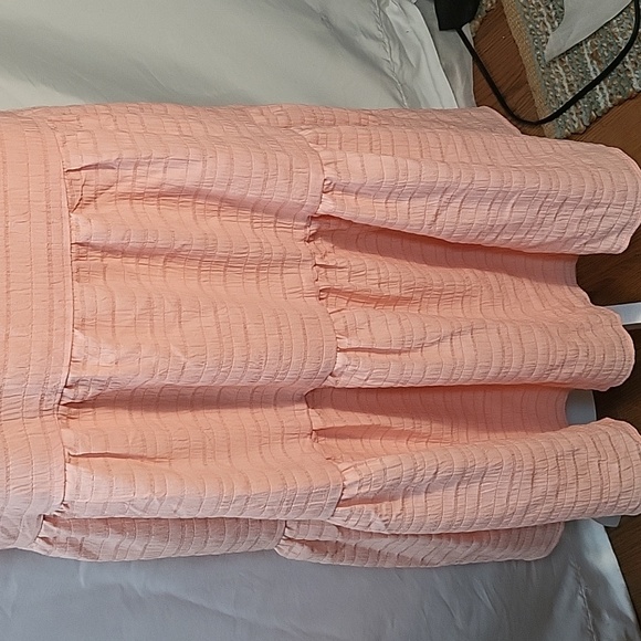 BE By Chetta Peach Summer Dress XL - Picture 3 of 8